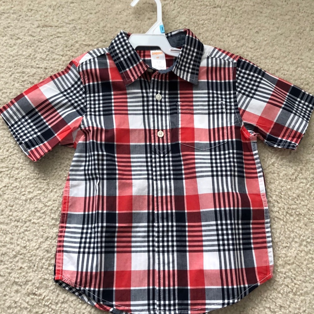 Gymboree NWOT short sleeve shirt - boys size 4T